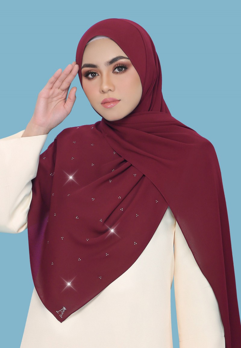 SHAWL TRIO PLAIN DIAMOND 238