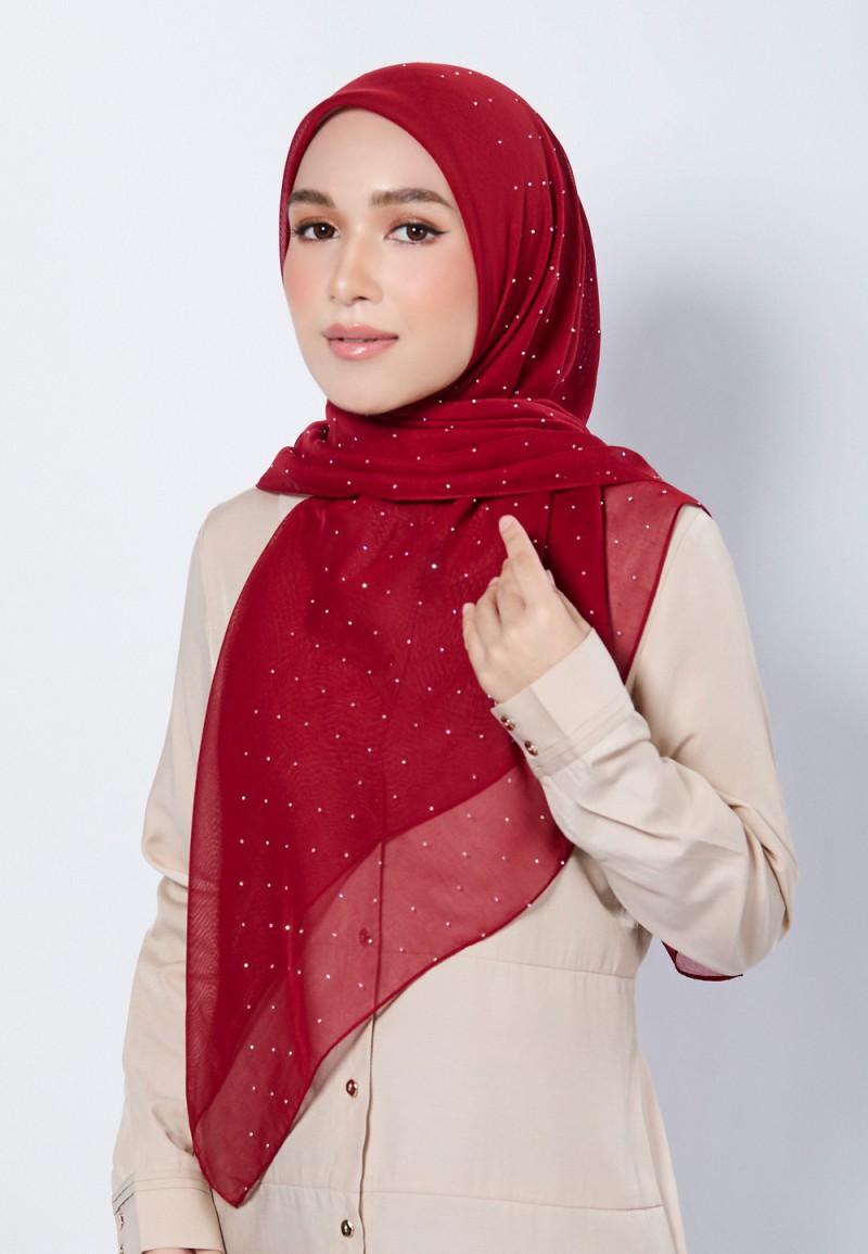 SQ FROST VOILE PLAIN DIAMOND