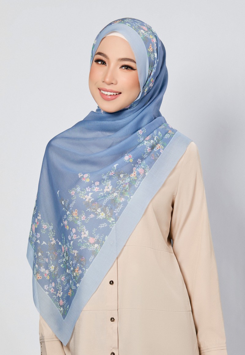 SHAWL ROYCE VOILE LASERCUT