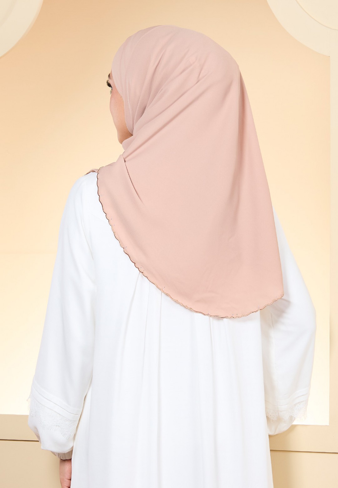 SHAWL JUITA PLAIN EMBROIDERY