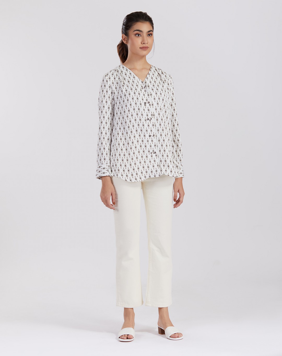 FAIHA PRINTED BLOUSE