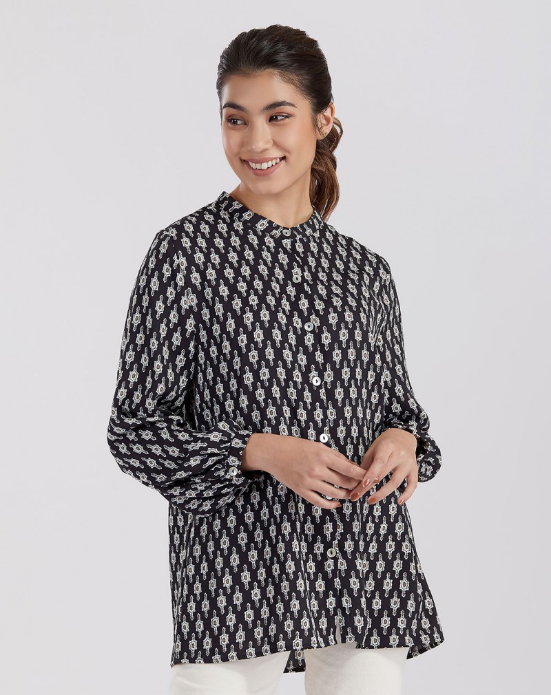 FASHA PRINTED BLOUSE
