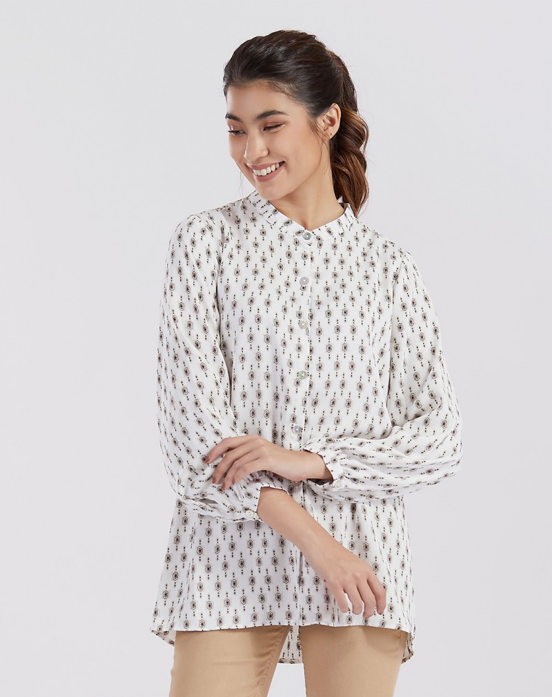 FASHA PRINTED BLOUSE