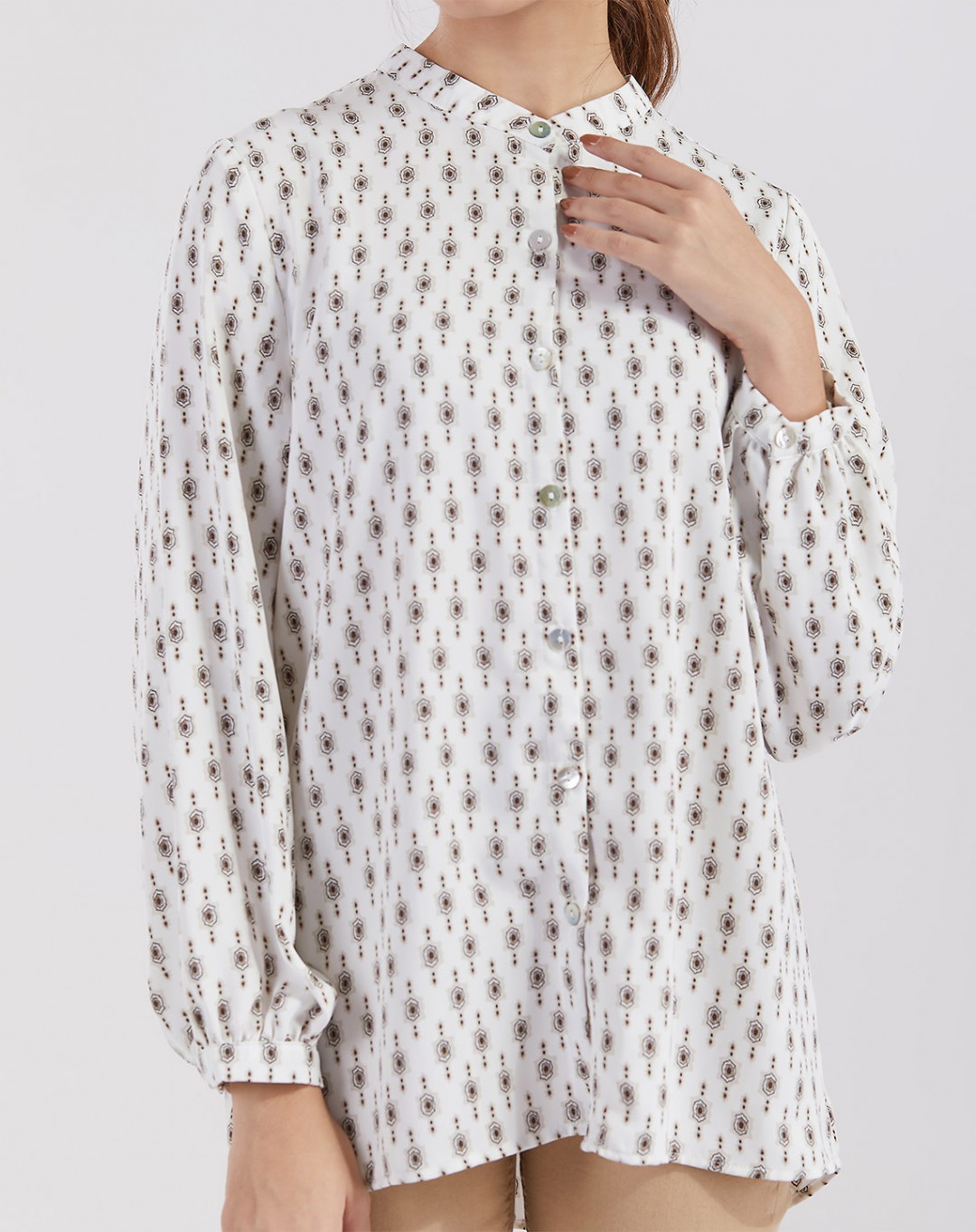 FASHA PRINTED BLOUSE