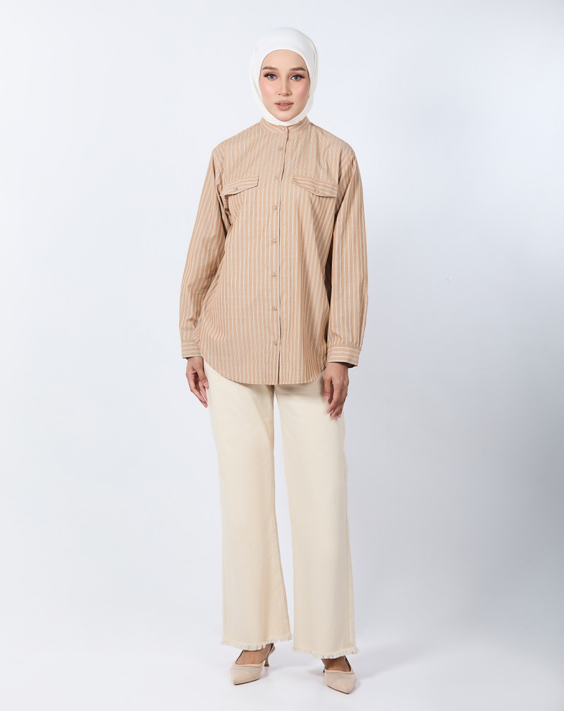 FAYE STRIPES BLOUSE