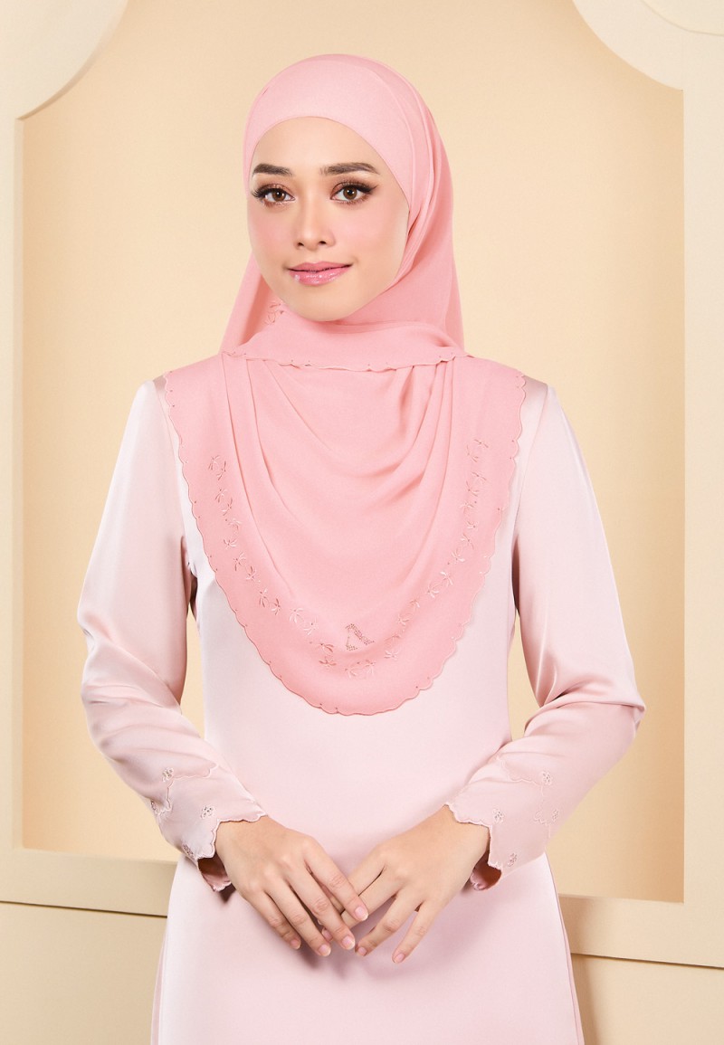 SHAWL DLUXE PLAIN EMBROIDERY