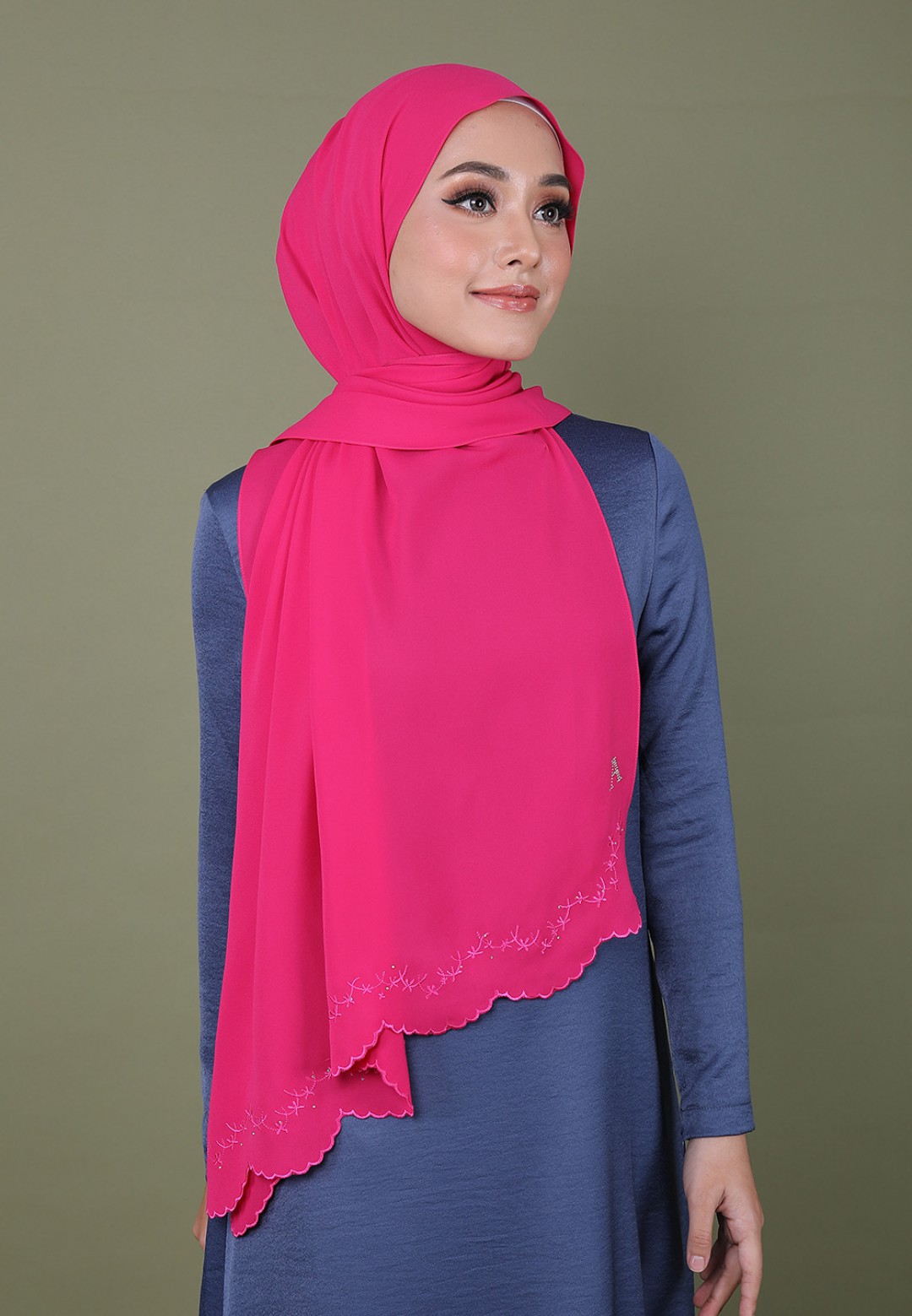 SHAWL EMBROIDERY MELATI DIAMOND 239