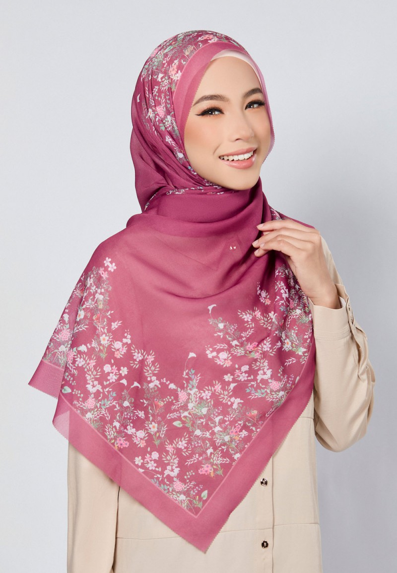 SHAWL ROYCE VOILE LASERCUT