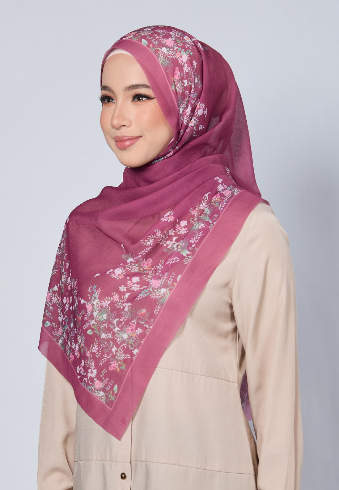 SHAWL ROYCE VOILE LASERCUT
