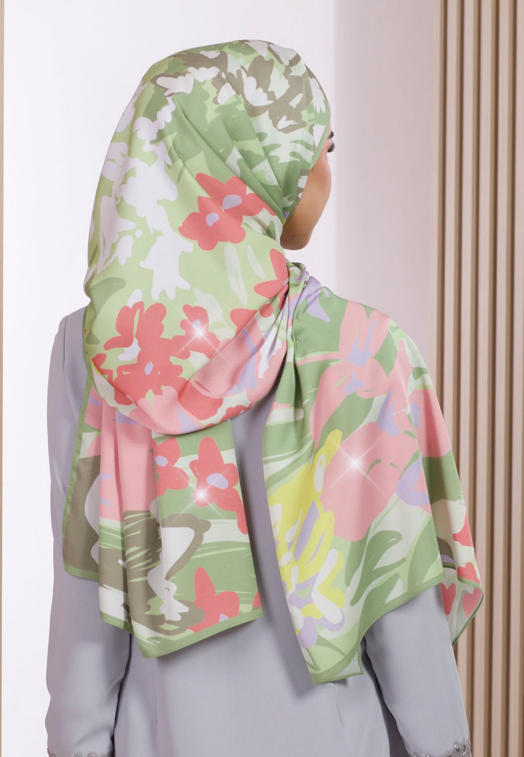 SHAWL 298 ASMA PRINTED DIAMOND
