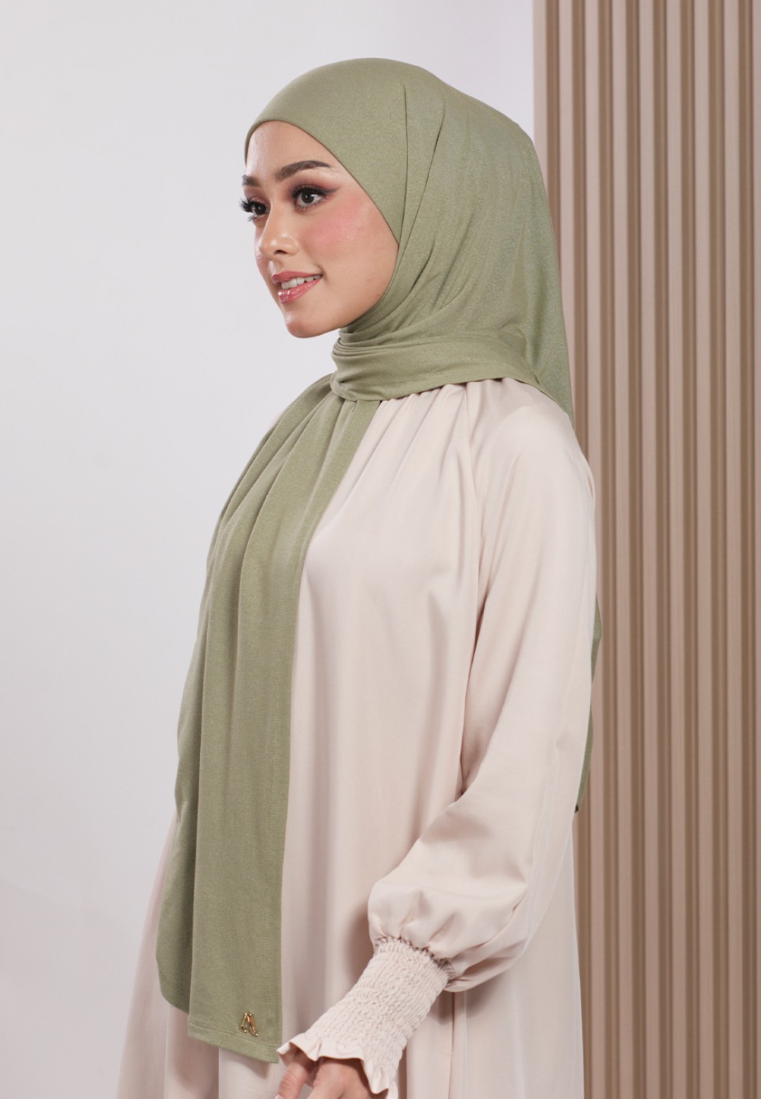 AFRAH INSTANT SHAWL  TIE BACK