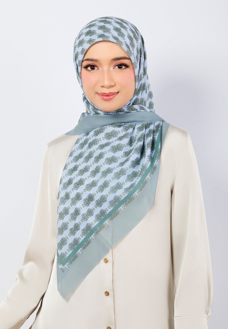 SQ MUMTAZ VOILE PRINTED LASERCUT