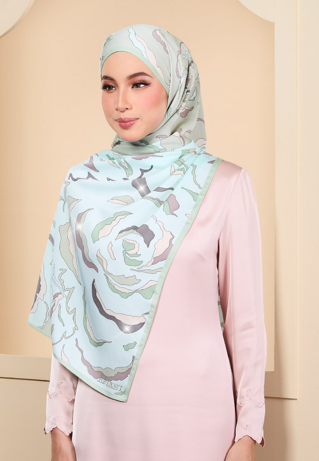 SHAWL RAISA PRINTED DIAMOND