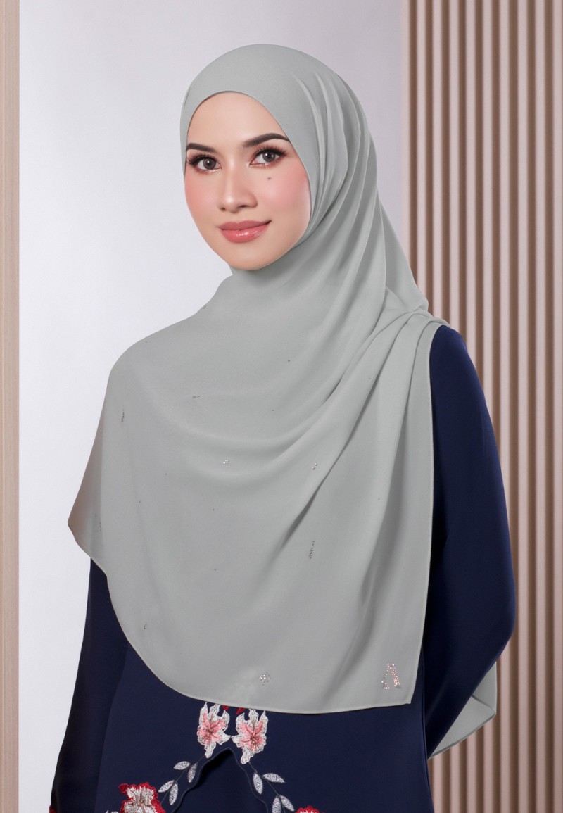 SHAWL WARDAH PLAIN DIAMOND 228