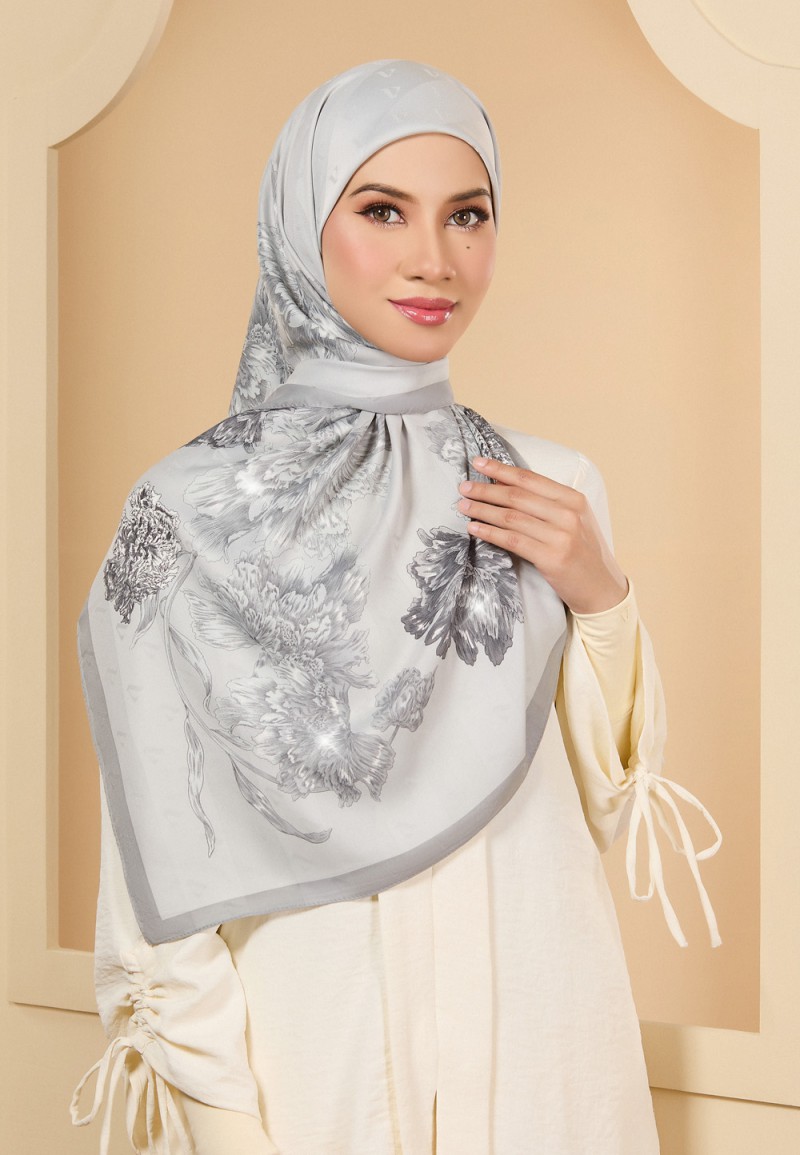 SQ EVANA JACQUARD TWILL PRINTED DIAMOND