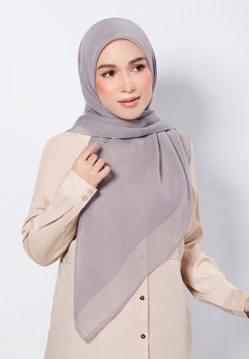 SQ FROST VOILE PLAIN DIAMOND