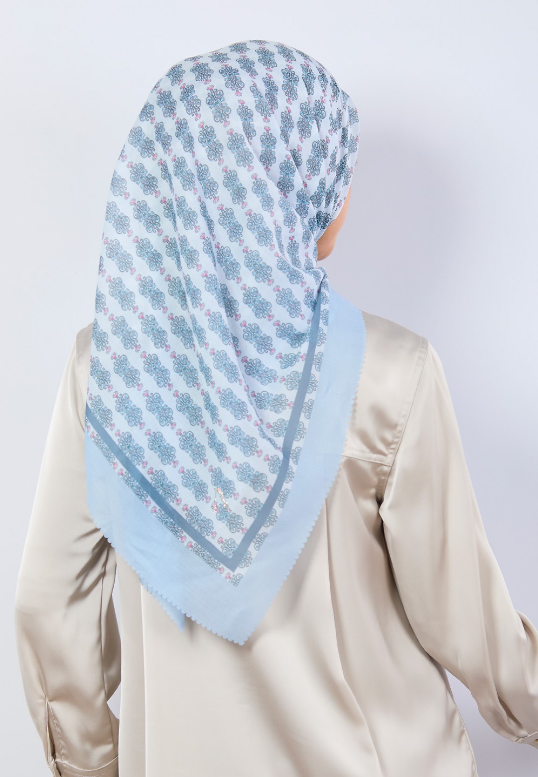 SQ MUMTAZ VOILE PRINTED LASERCUT