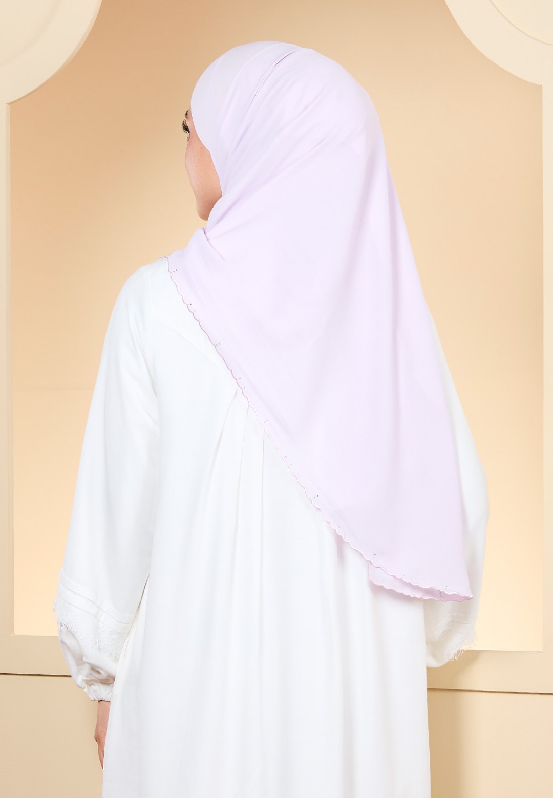 SHAWL JUITA PLAIN EMBROIDERY