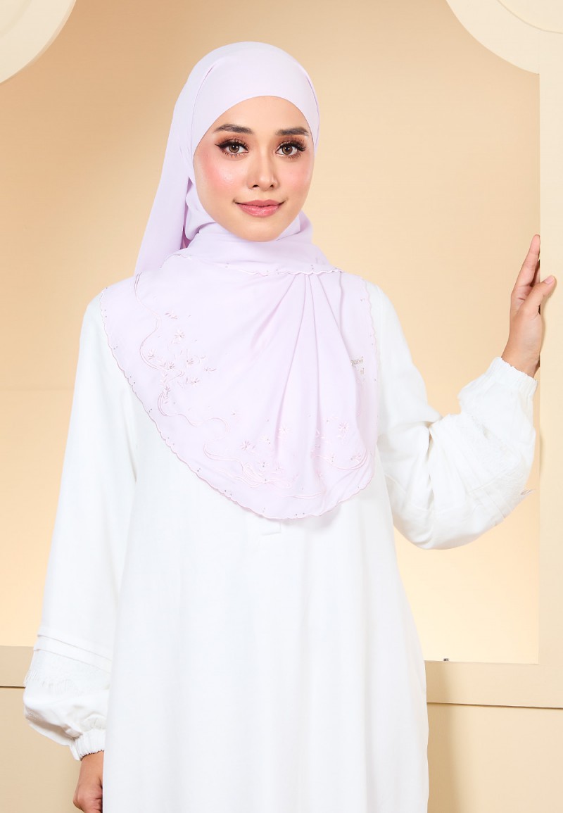 SHAWL JUITA PLAIN EMBROIDERY