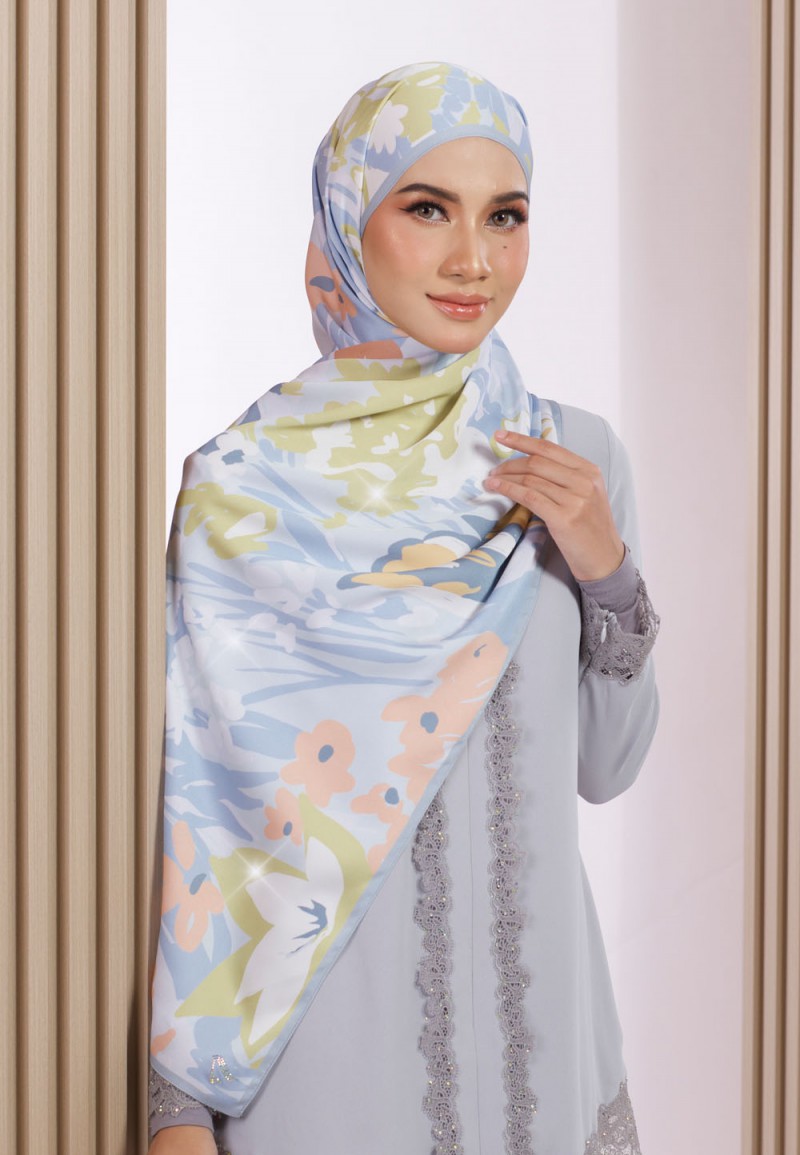 SHAWL 298 ASMA PRINTED DIAMOND