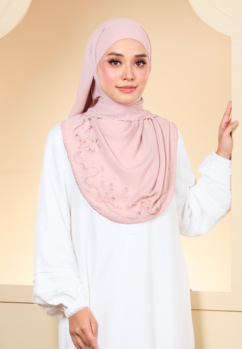 SHAWL JUITA PLAIN EMBROIDERY