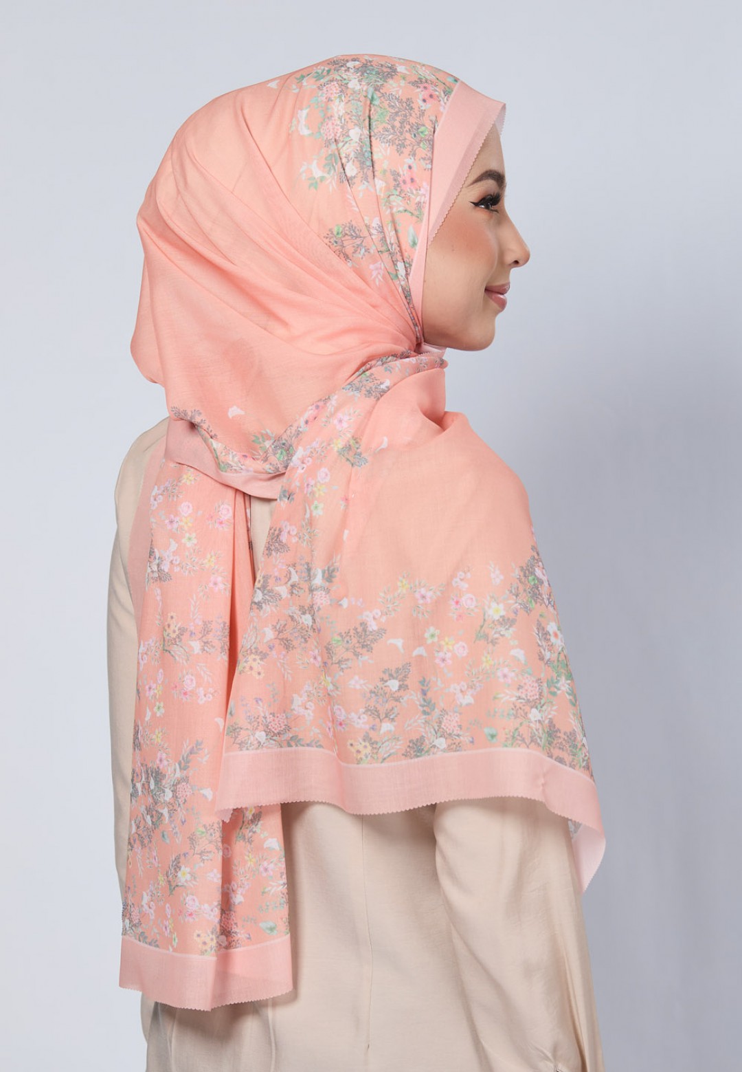 SHAWL ROYCE VOILE LASERCUT