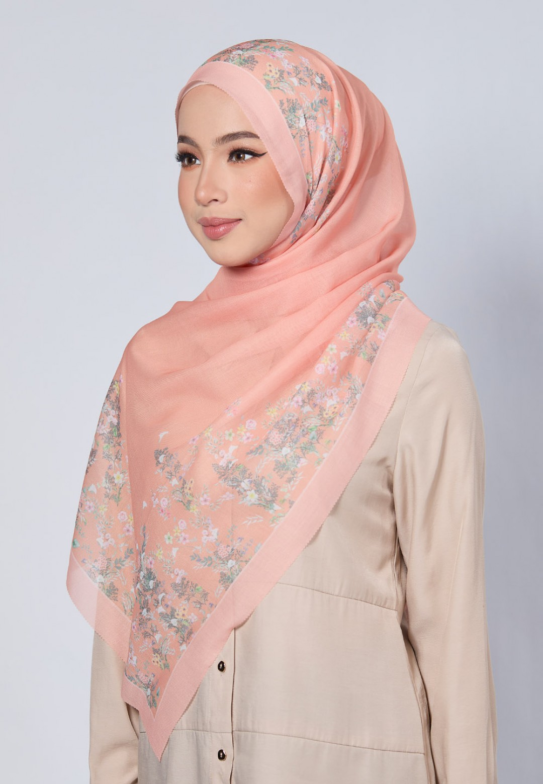 SHAWL ROYCE VOILE LASERCUT