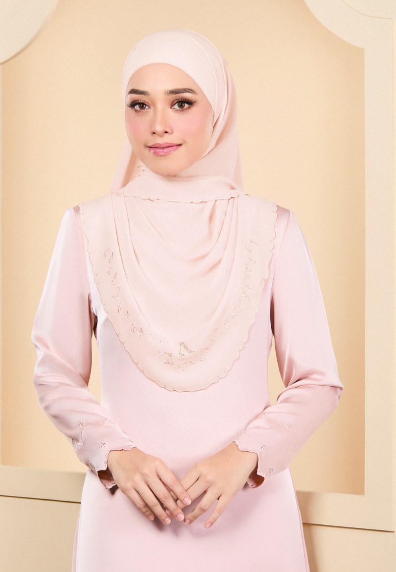SHAWL DLUXE PLAIN EMBROIDERY
