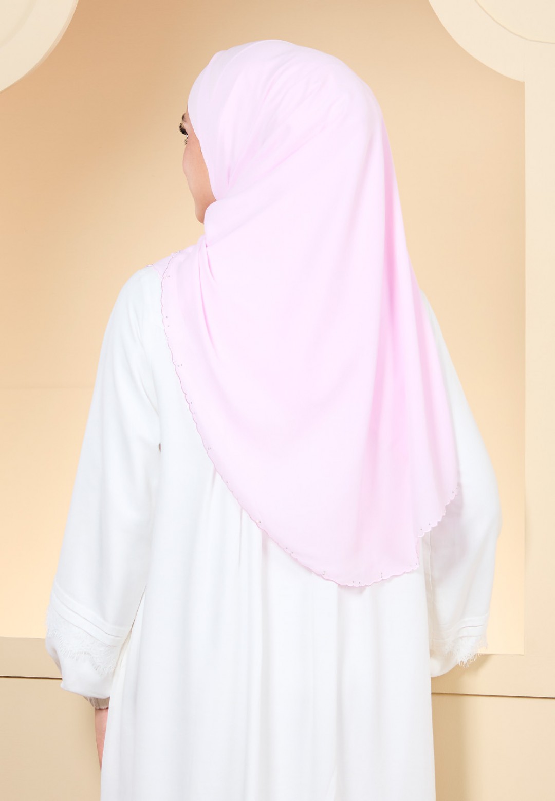 SHAWL JUITA PLAIN EMBROIDERY