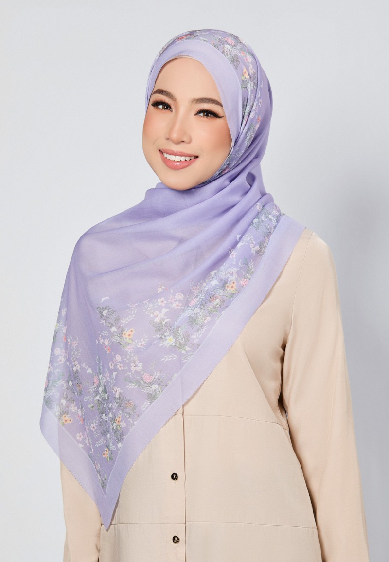 SHAWL ROYCE VOILE LASERCUT