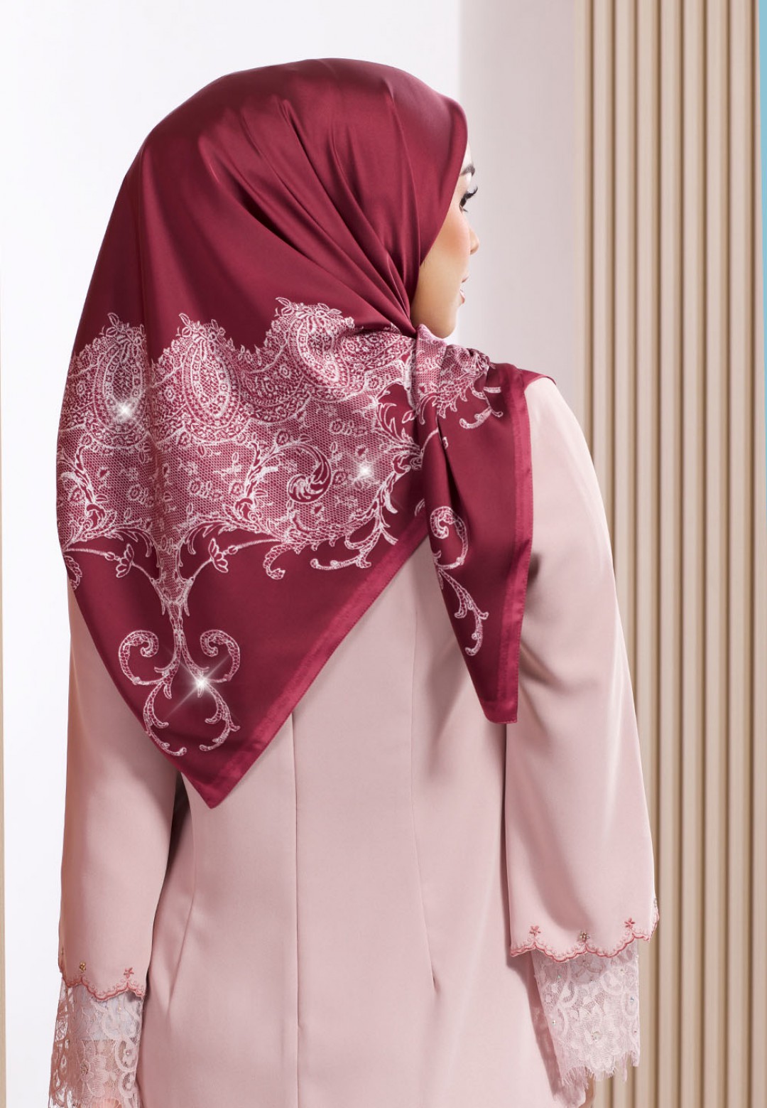 SQ AISLIN PRINTED DIAMOND