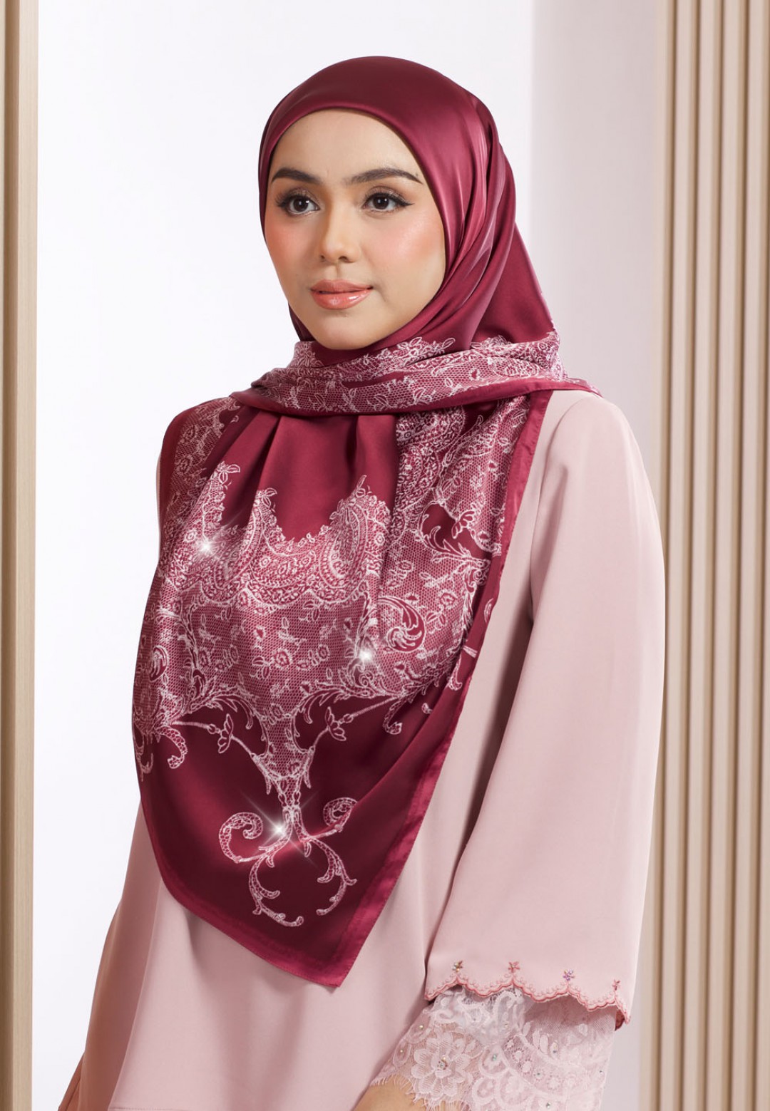 SQ AISLIN PRINTED DIAMOND
