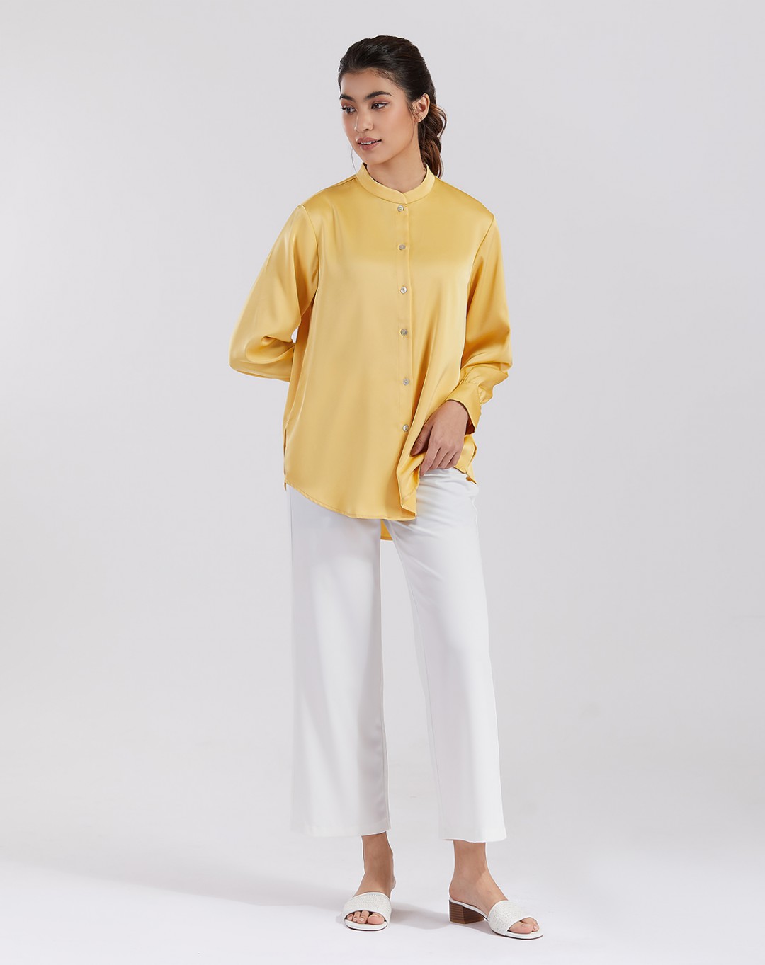 MAISY SATIN BLOUSE
