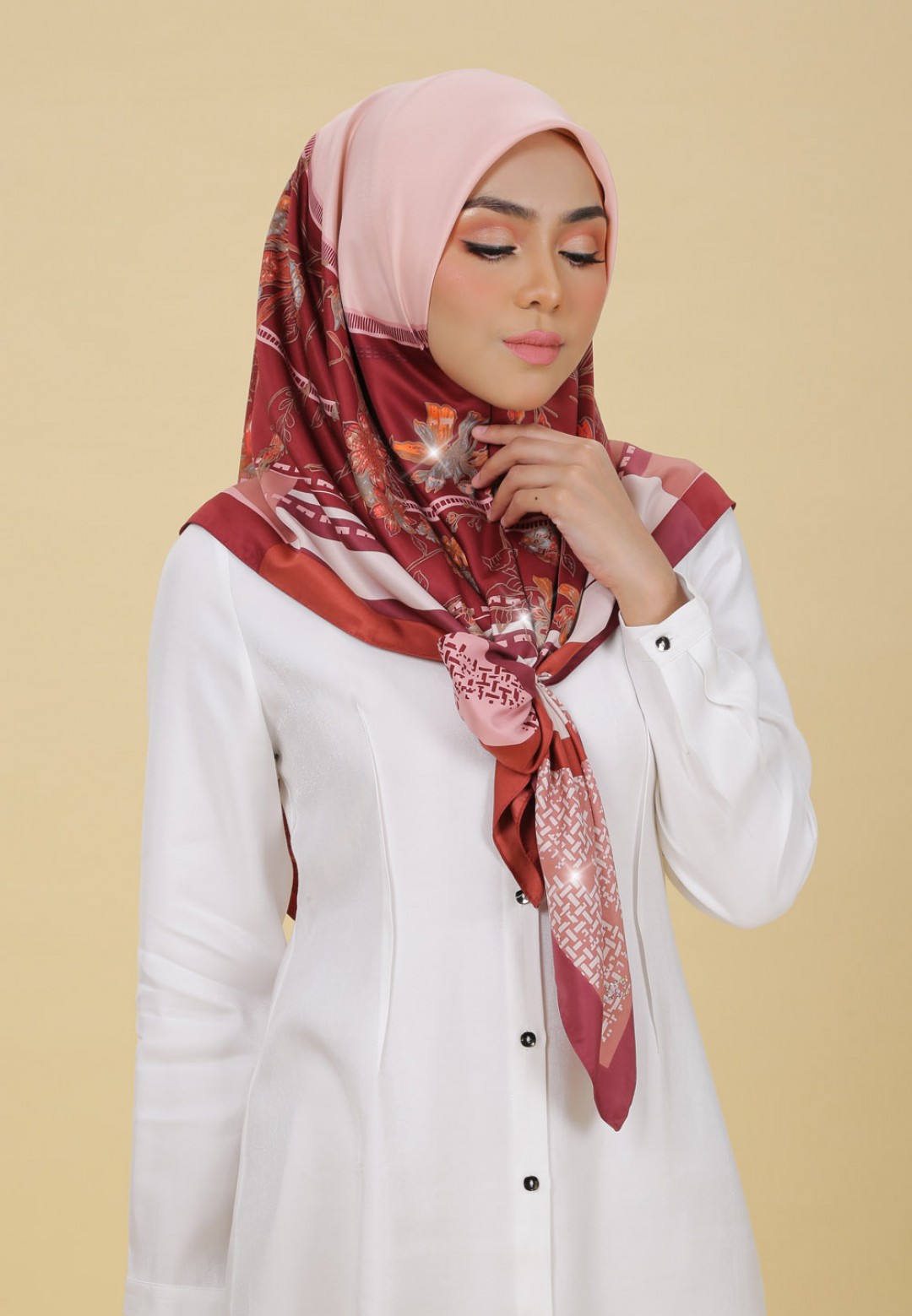 SQ HOURGLASS TWILL PTD DIAMOND 289
