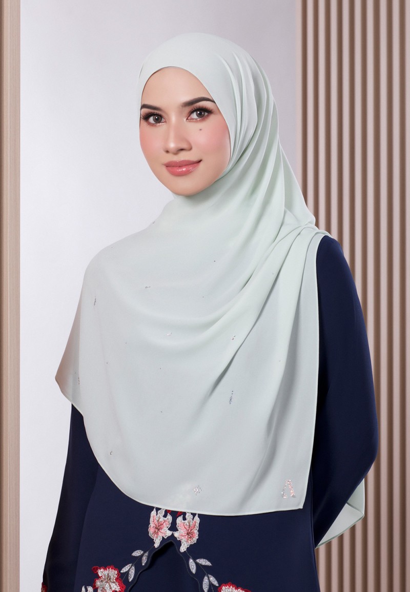 SHAWL WARDAH PLAIN DIAMOND 228