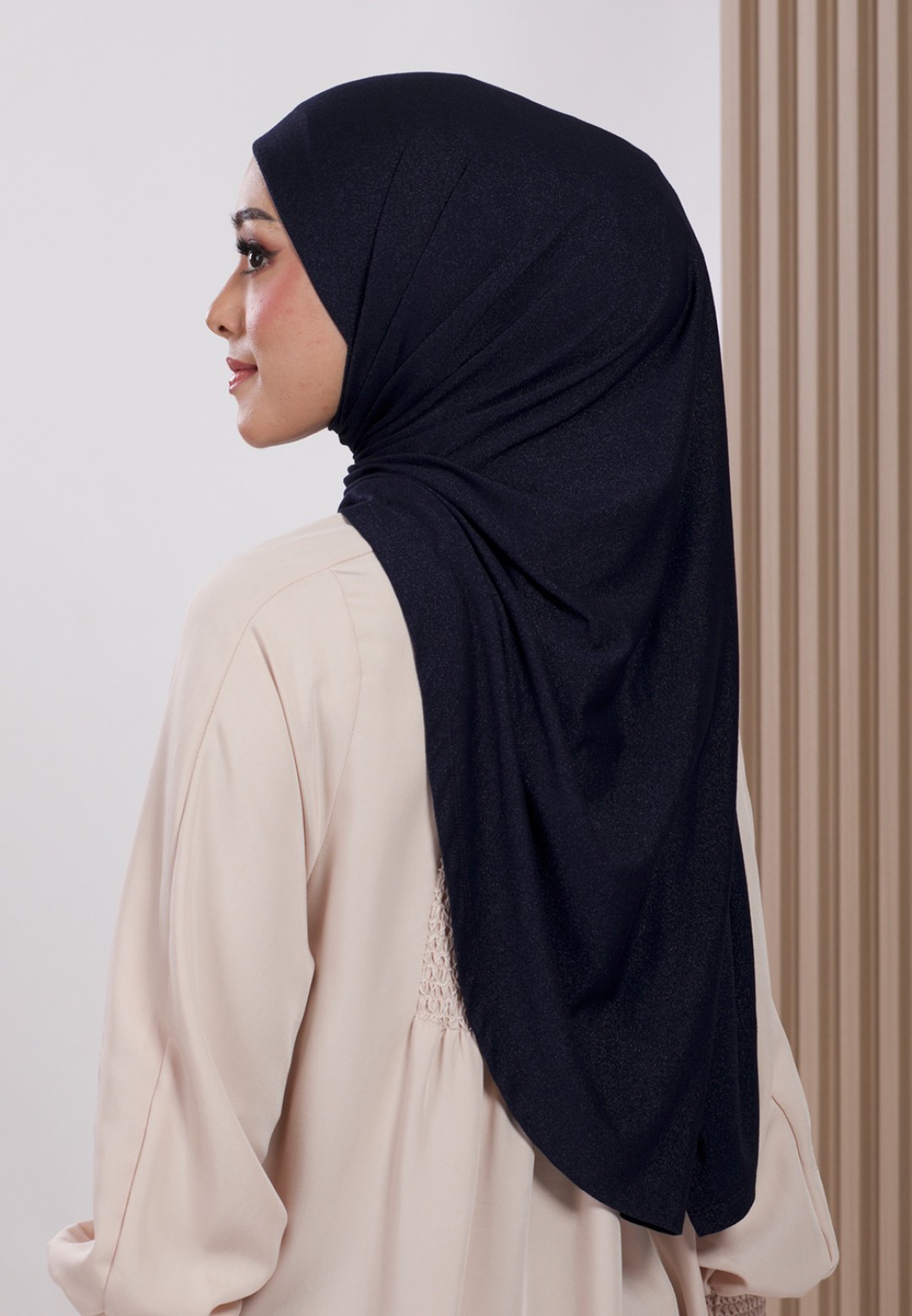 AFRAH INSTANT SHAWL  TIE BACK