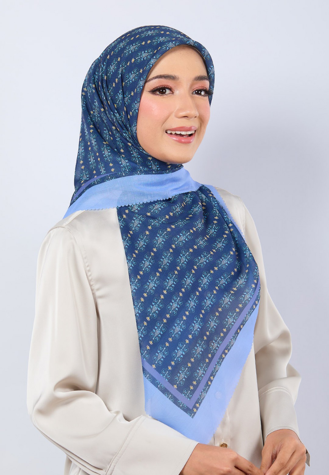 SQ MUMTAZ VOILE PRINTED LASERCUT