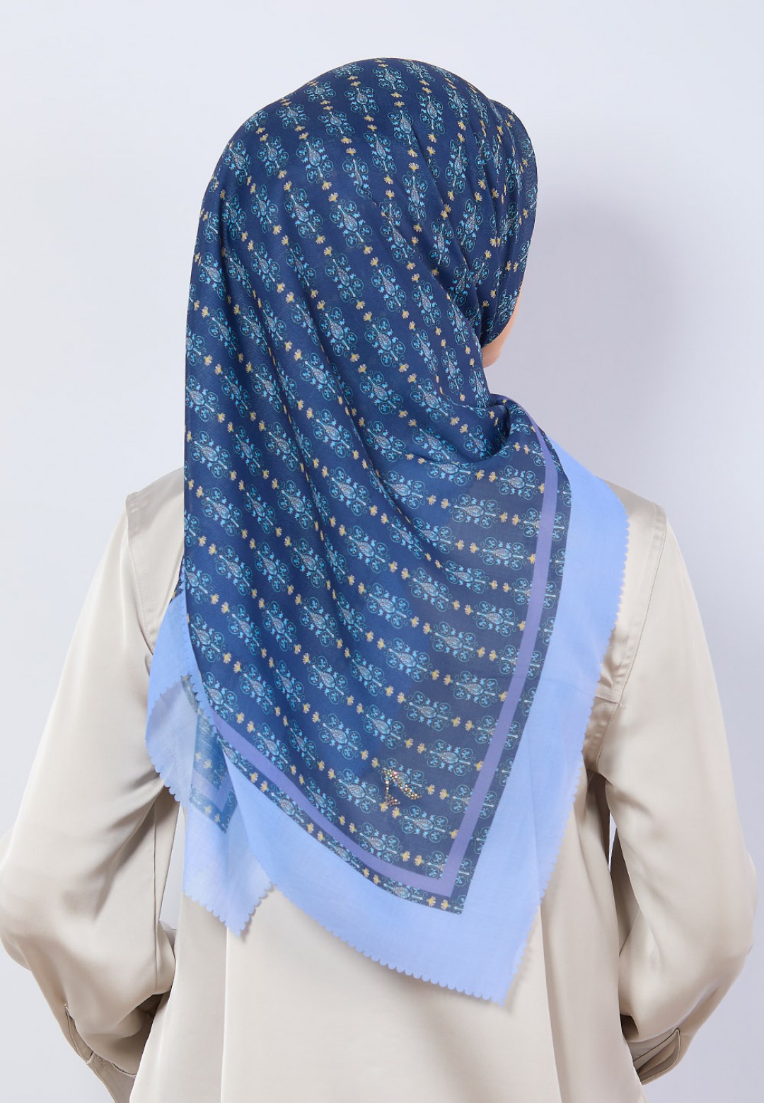 SQ MUMTAZ VOILE PRINTED LASERCUT