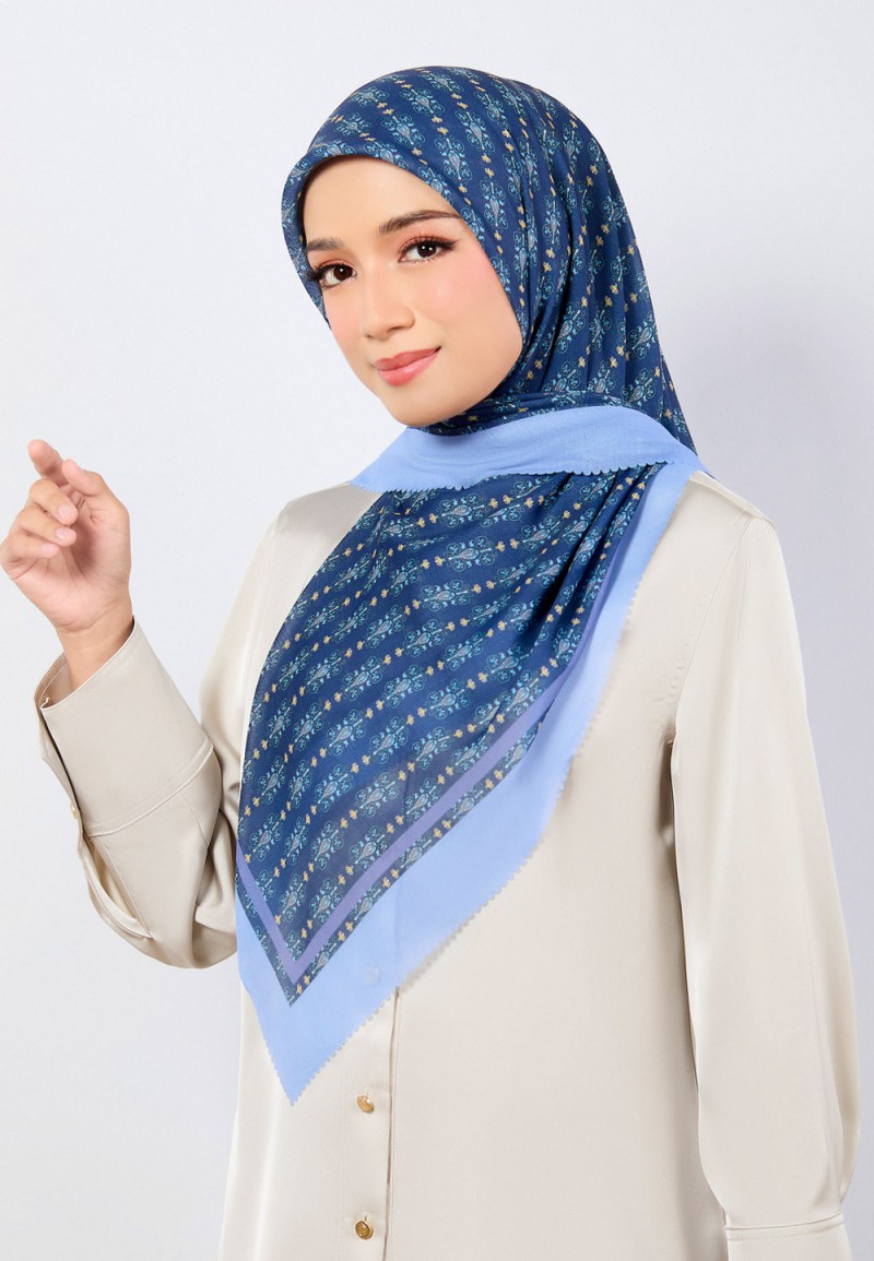 SQ MUMTAZ VOILE PRINTED LASERCUT