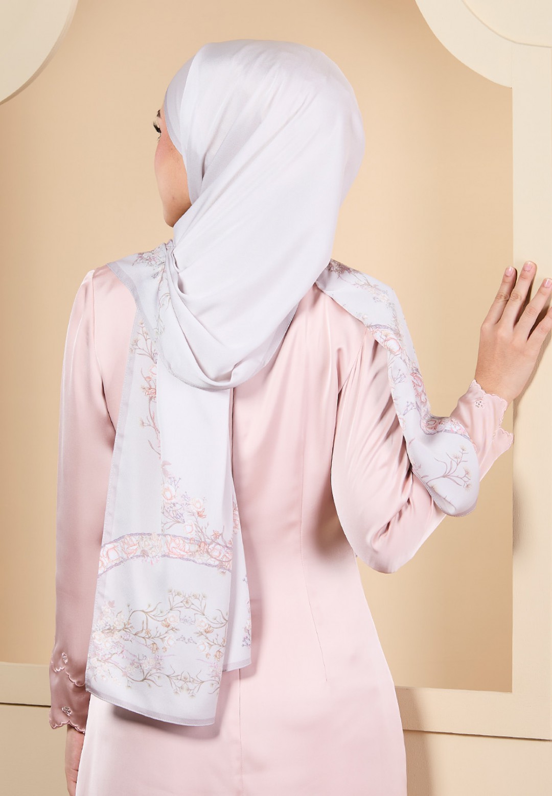 SHAWL AUBREY PRINTED