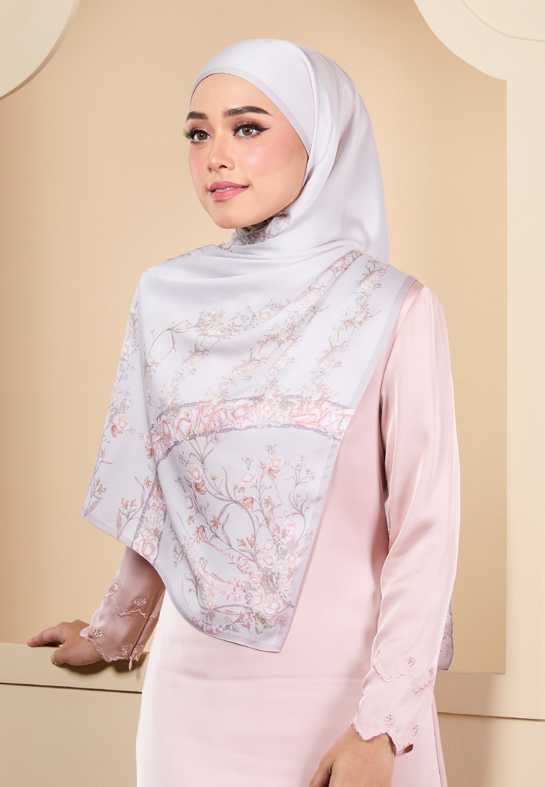 SHAWL AUBREY PRINTED
