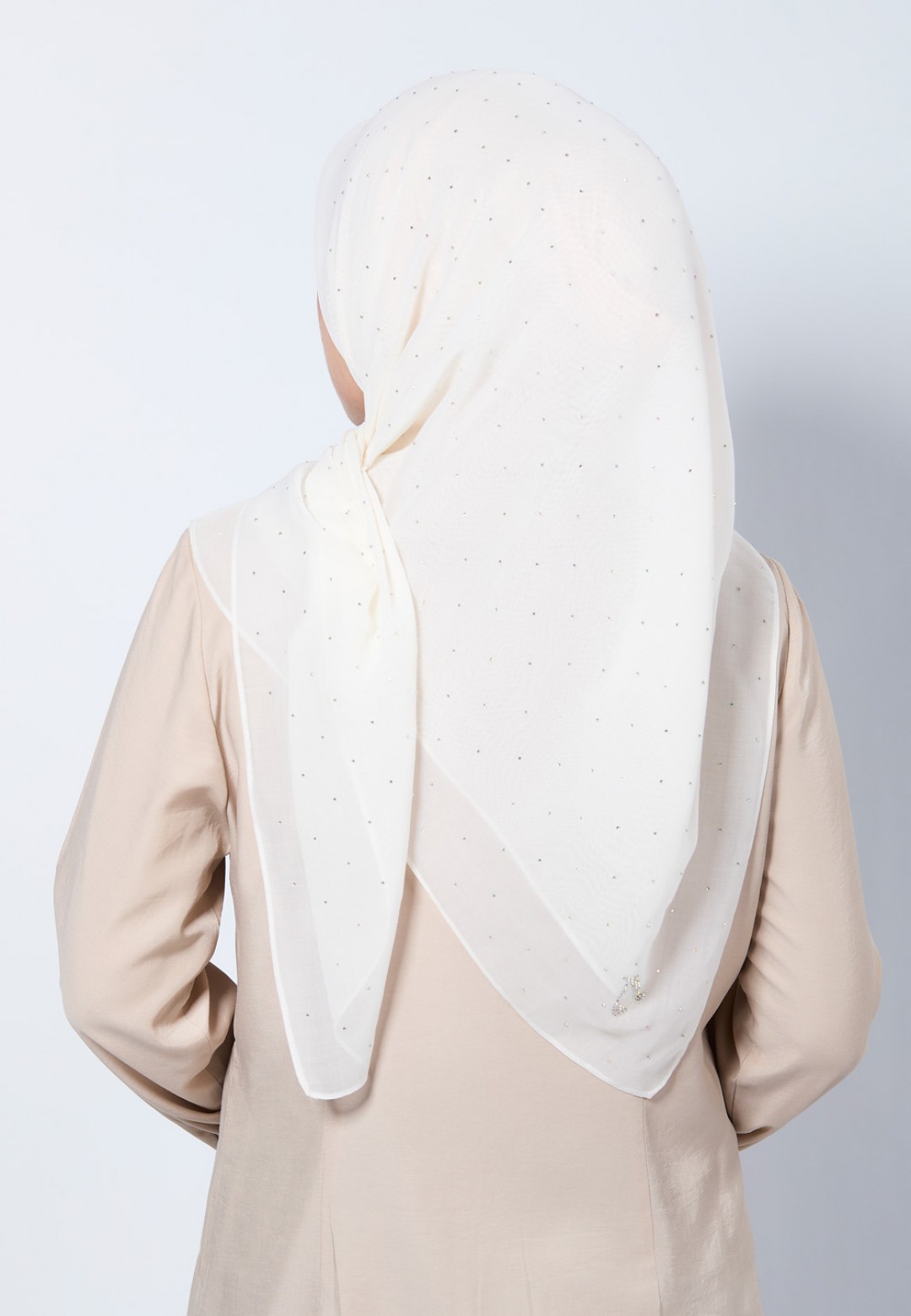 SQ FROST VOILE PLAIN DIAMOND