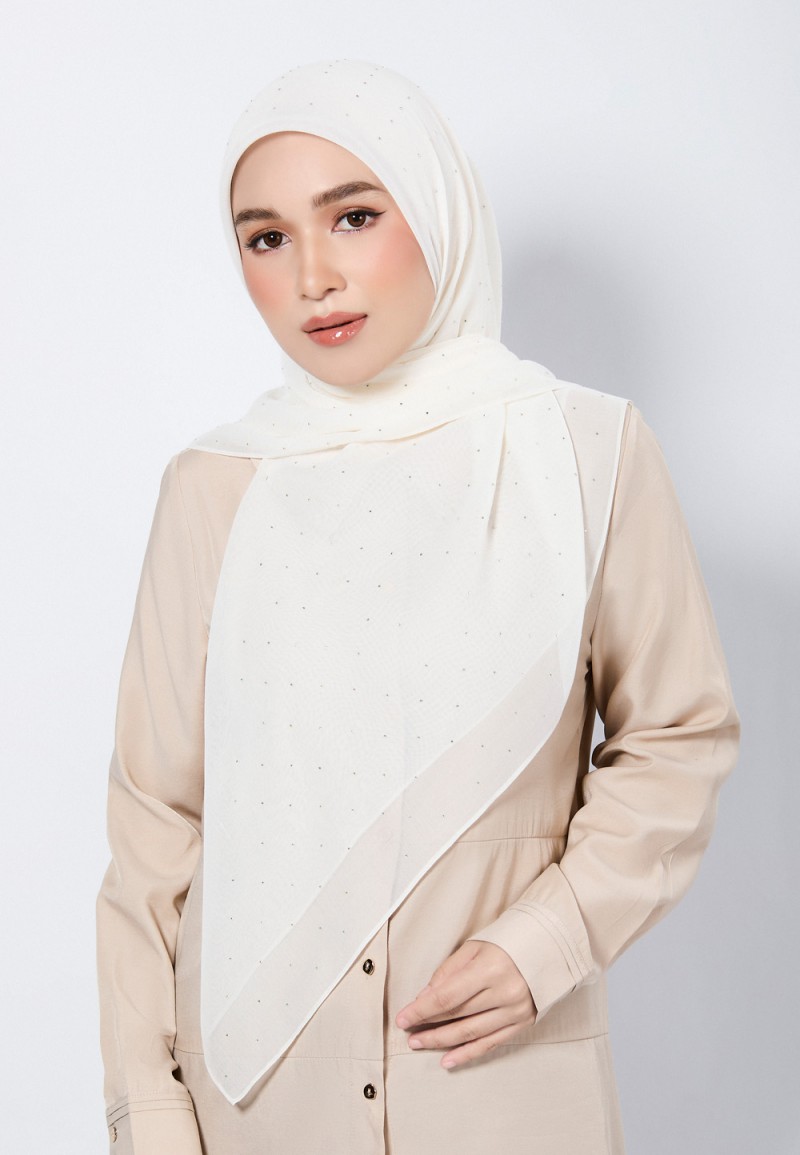 SQ FROST VOILE PLAIN DIAMOND
