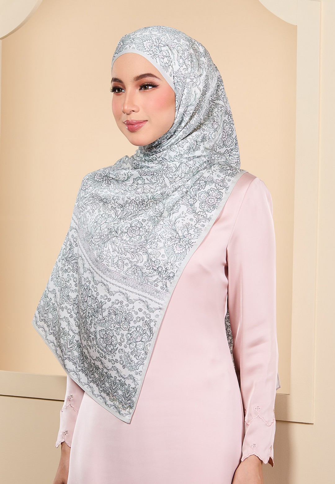 SHAWL THEIA PRINTED