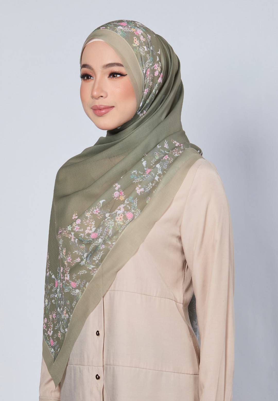 SHAWL ROYCE VOILE LASERCUT