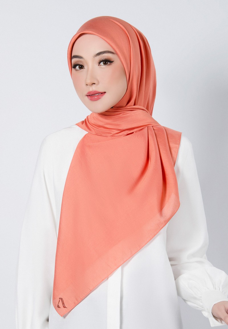 SQ BASIC SAFFRON VOILE PLAIN