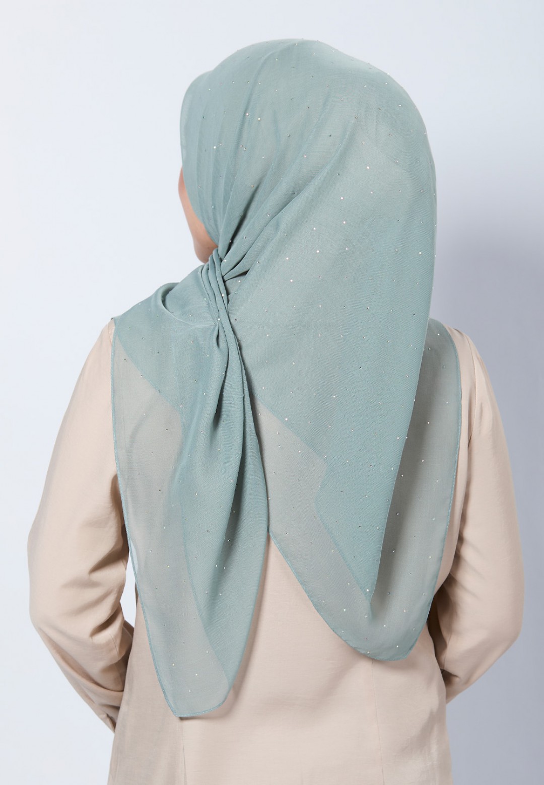 SQ FROST VOILE PLAIN DIAMOND