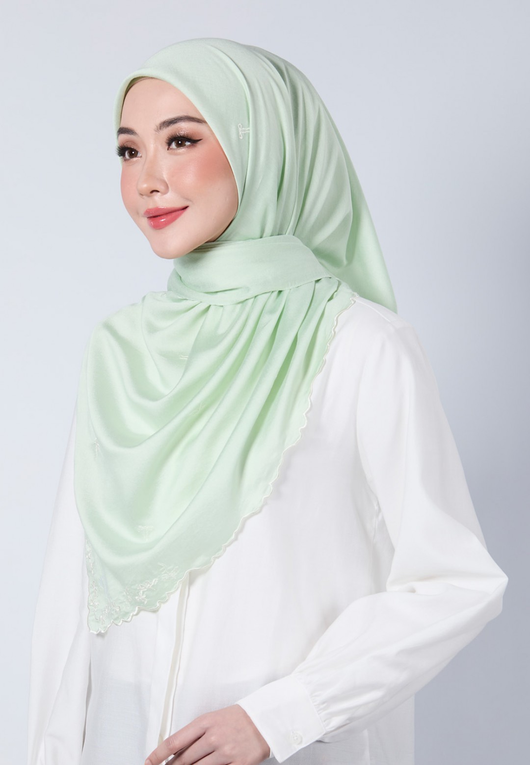 SQ ALLANA VOILE PLAIN EMBROIDERY
