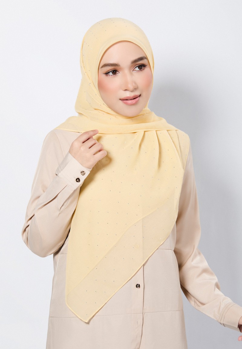 SQ FROST VOILE PLAIN DIAMOND