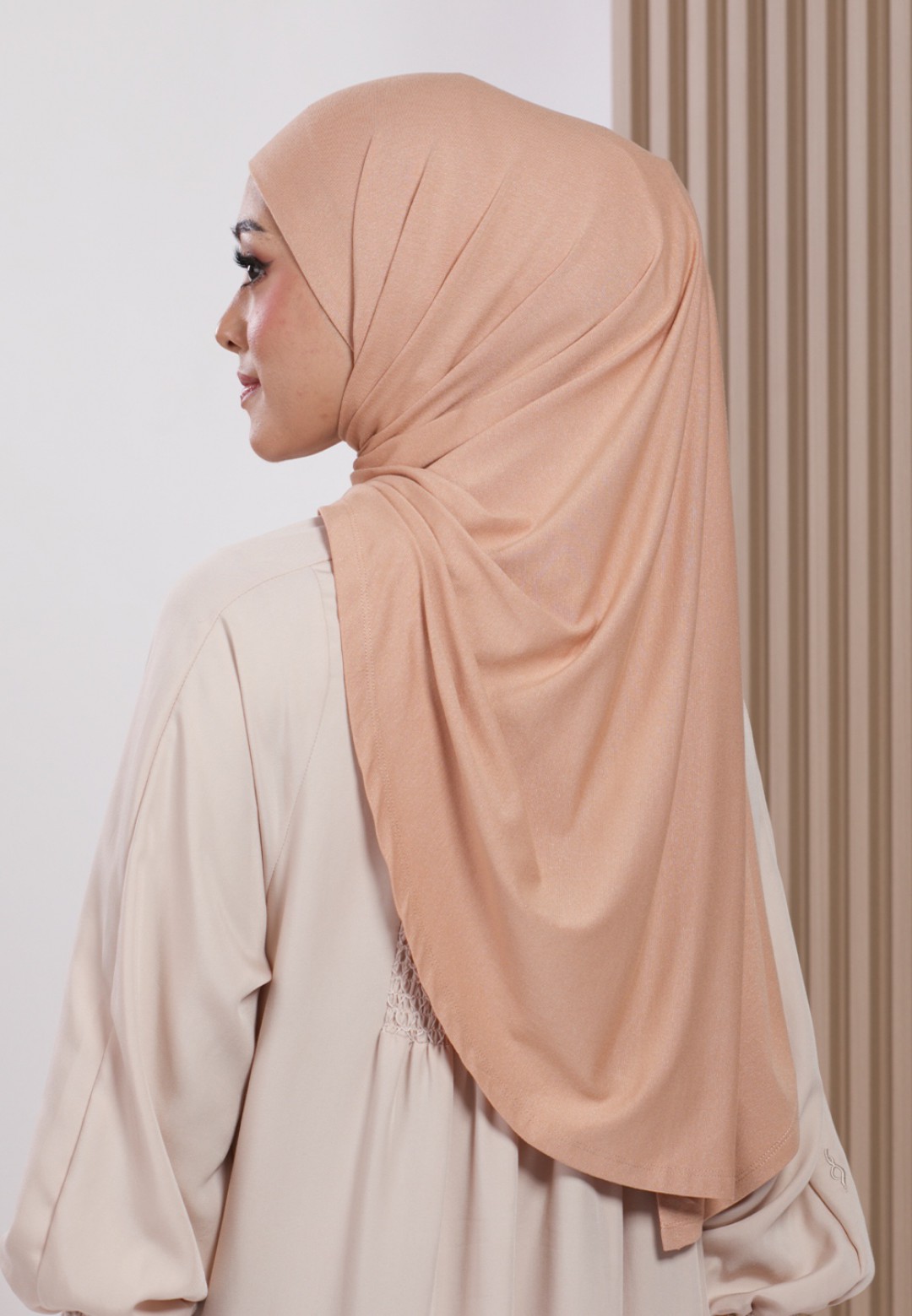 AFRAH INSTANT SHAWL  TIE BACK